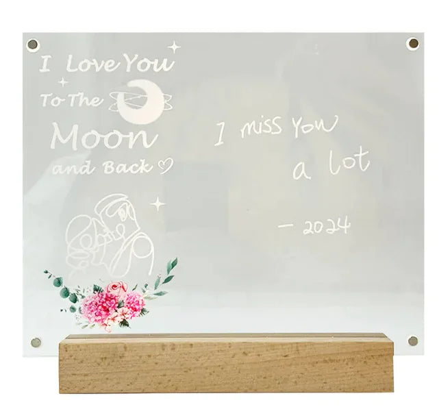Magnetic 3D Color-Changing Night Lamp - Personalized LED Gift for Home Decor and Special Occasions